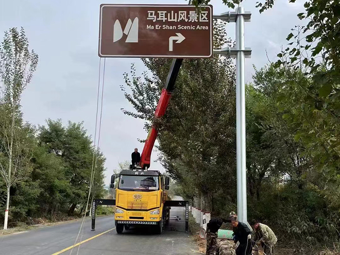 標(biāo)志桿案例